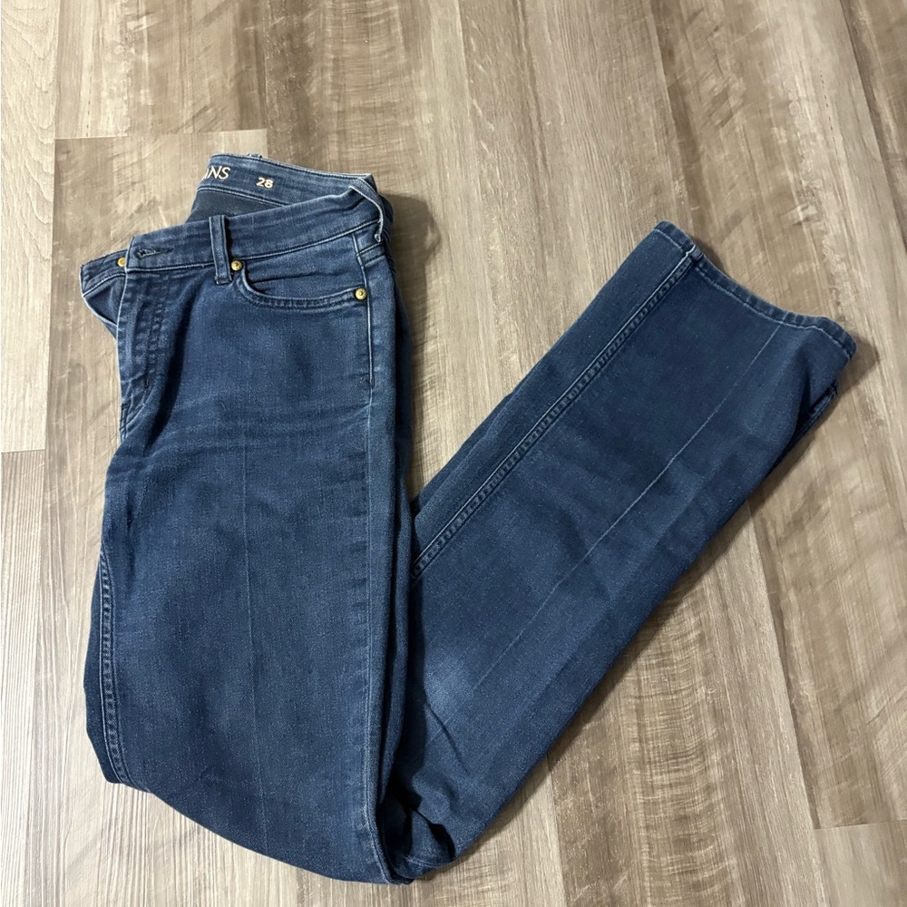 MiH Dark Wash Women's Straight Leg Jeans